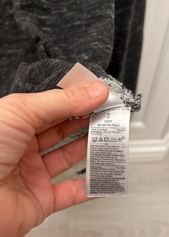 GAP Marka Orijinal GriMavi Kadın Uzun Kollu Basic Sweatshirt - Görsel 6