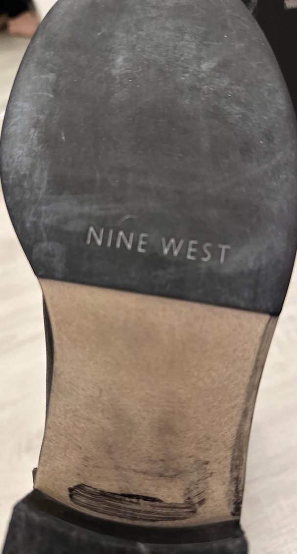 Siyah Deri Tokalı Biker Dizüstü  çizme - Görsel 3