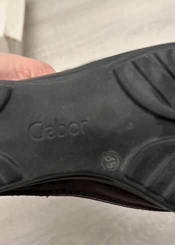 Gabor Kahverengi Siyah Bağcıklı Gotik Kadın Botu - Görsel 3