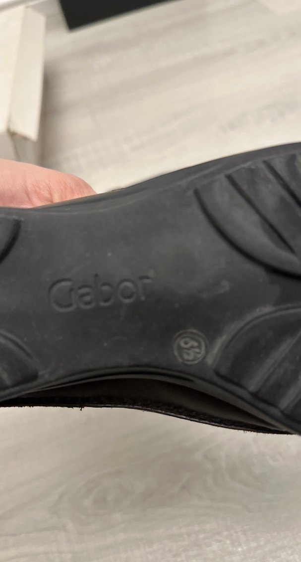 Gabor Kahverengi Siyah Bağcıklı Gotik Kadın Botu - Görsel 3