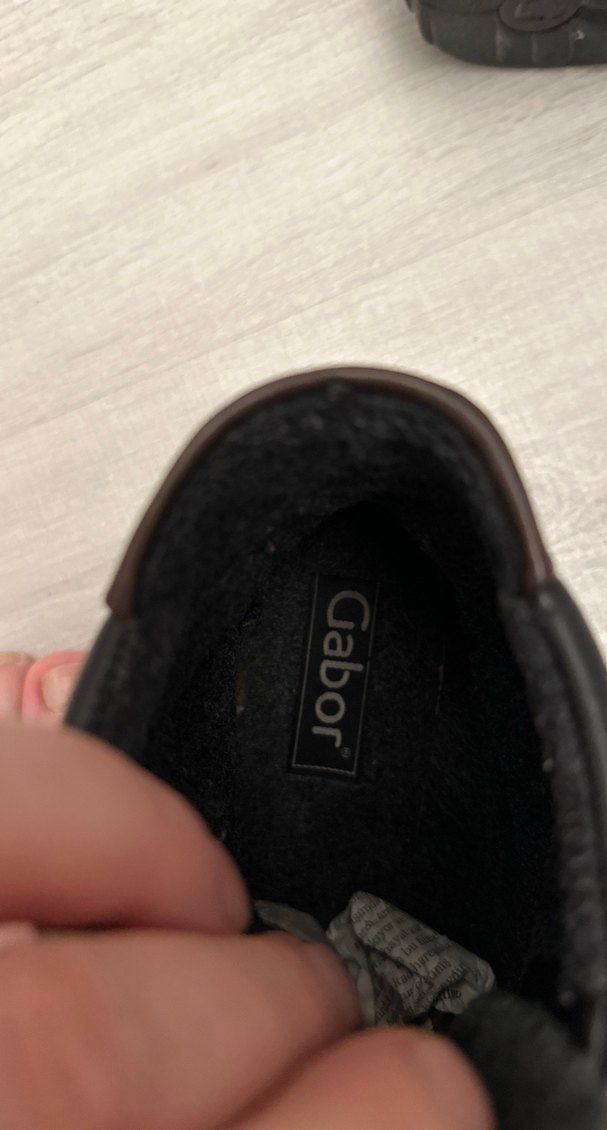 Gabor Kahverengi Siyah Bağcıklı Gotik Kadın Botu - Görsel 5