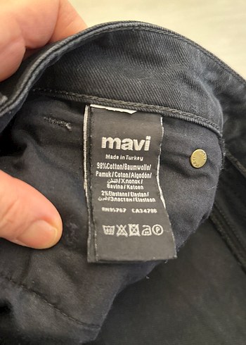 Erkek Siyah Regular Fit Denim Jean - Görsel 7