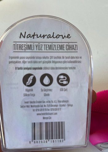 Beden Renk Pembe Titreşimli Yüz Temizleme Cihazı
