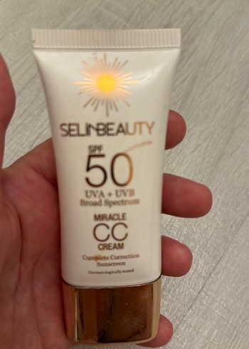 SelinBeauty SPF 50 CC Krem - Görsel 4