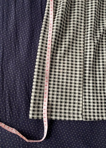 Kareli Midi Kolsuz Elbise - Görsel 3