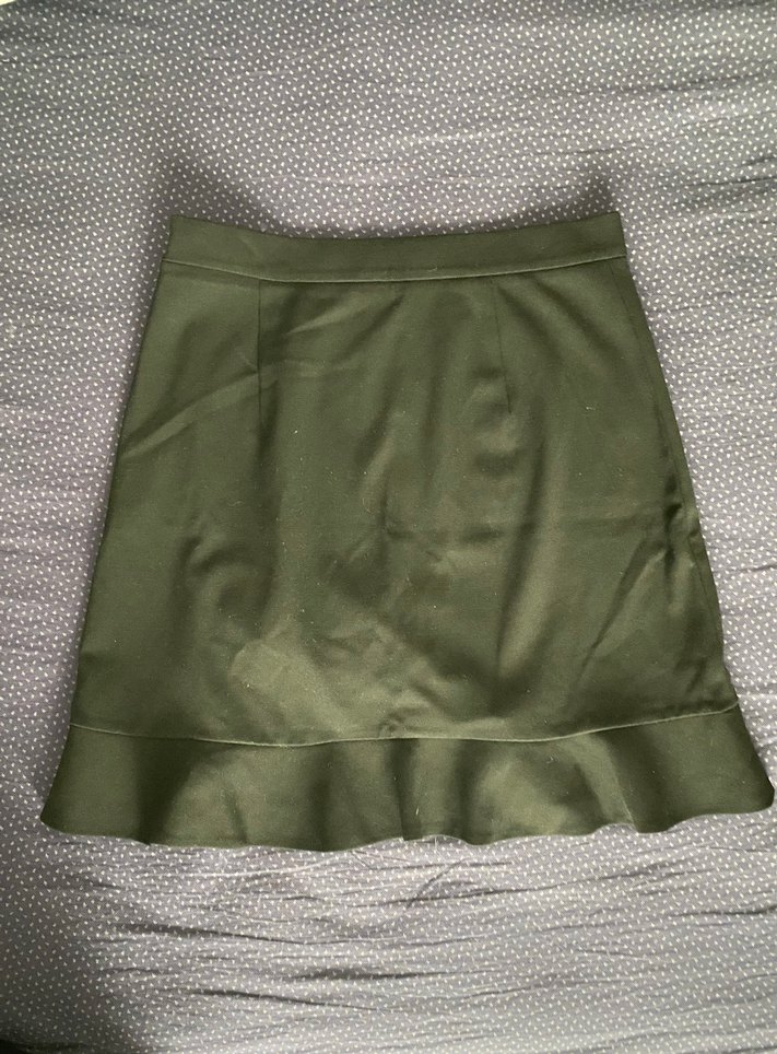 Parlak Siyah Midi Etek - Görsel 2