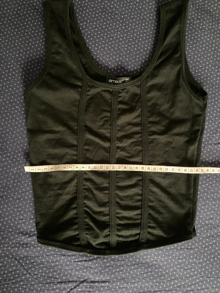 Korseli Kadın Crop bluz - Görsel 2