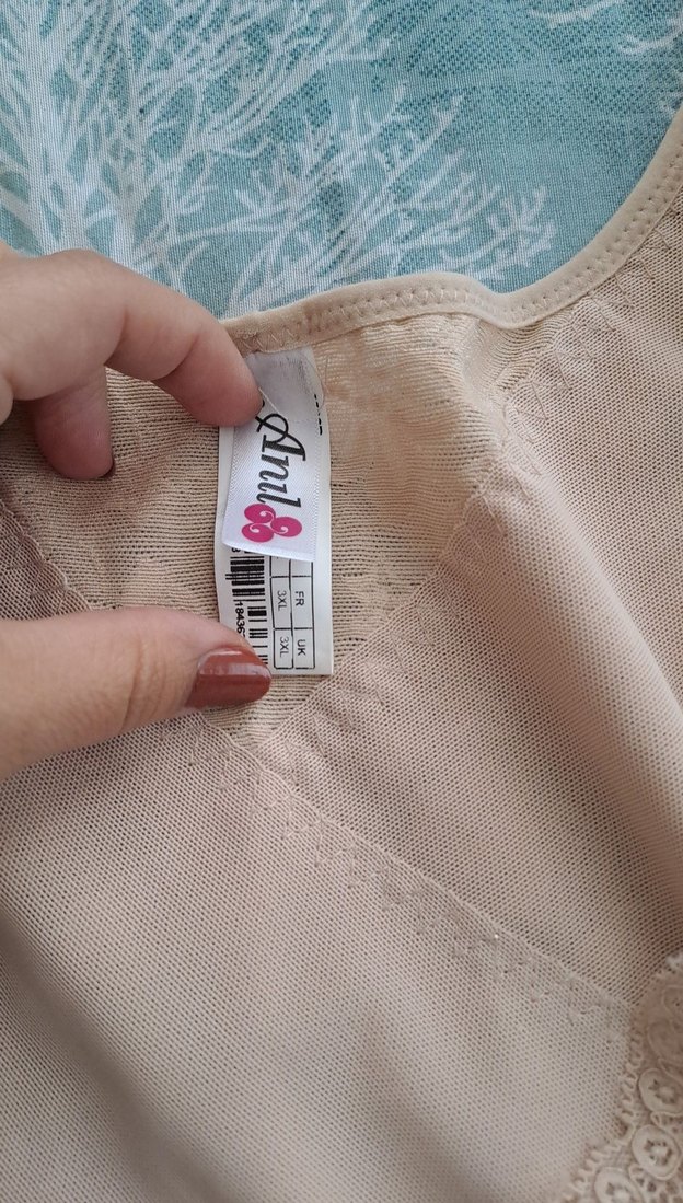 Ten Rengi Dantel Detaylı Anıl  Korse - Görsel 4