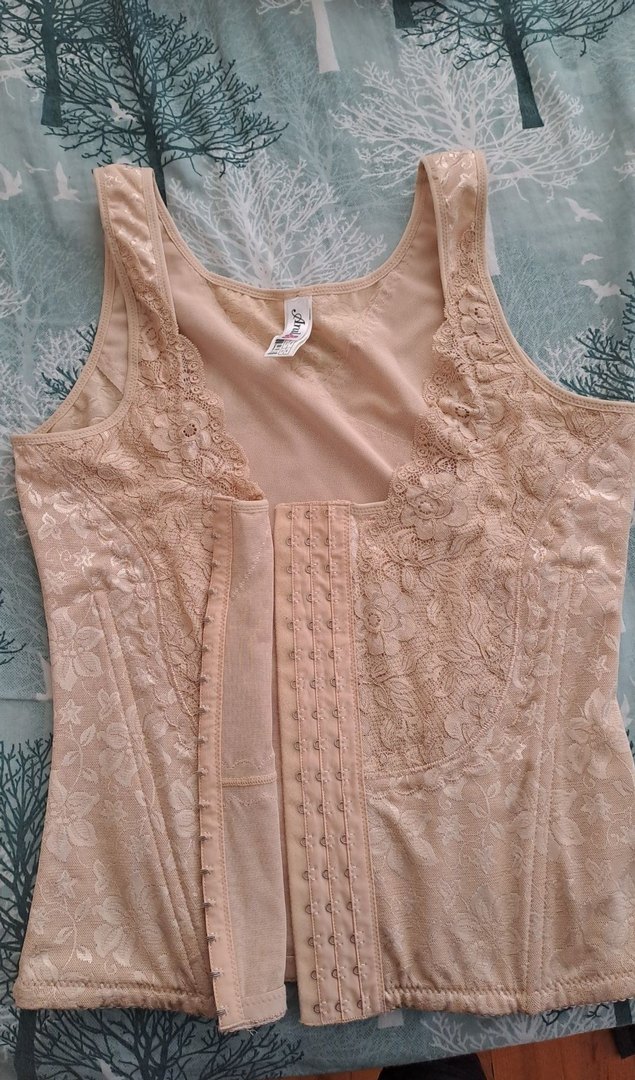 Ten Rengi Dantel Detaylı Anıl  Korse - Görsel 3