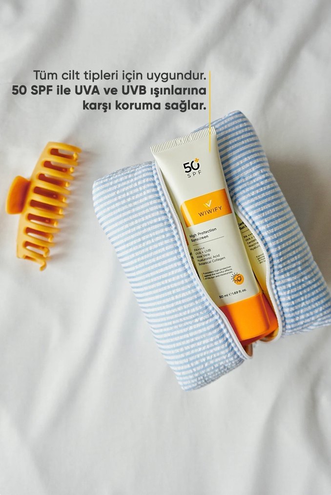 WIWIFY Yüksek Koruma Güneş Kremi SPF 50 50ml - Görsel 4