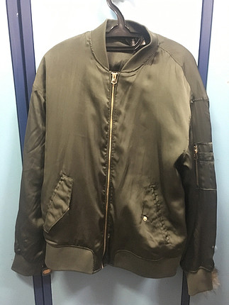 H&M az kullanıldı koyu yeşil