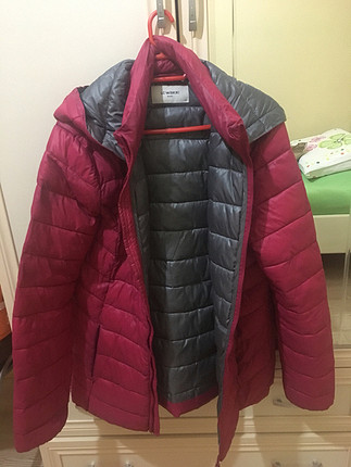 LC Waikiki Pembe şişme mont