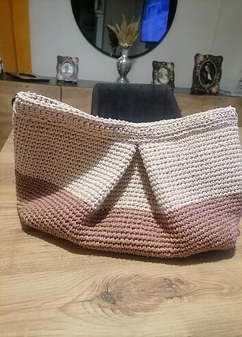 El yapımı clutch canta