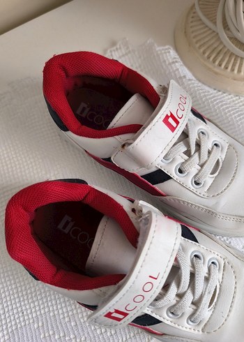 Beyaz Renkli Erkek Çocuk Spor Ayakkabı - Görsel 3