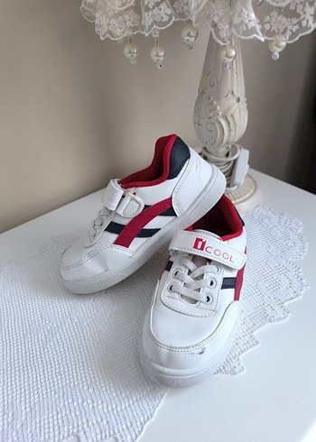 Beyaz Renkli Erkek Çocuk Spor Ayakkabı - Görsel 2