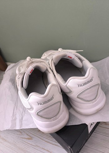 orijinal Hummel erkek Beyaz Spor ayakkabı - Görsel 3