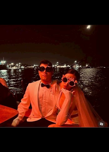 Siyah Gotik Tarz Kadın Gözlüğü - Görsel 4