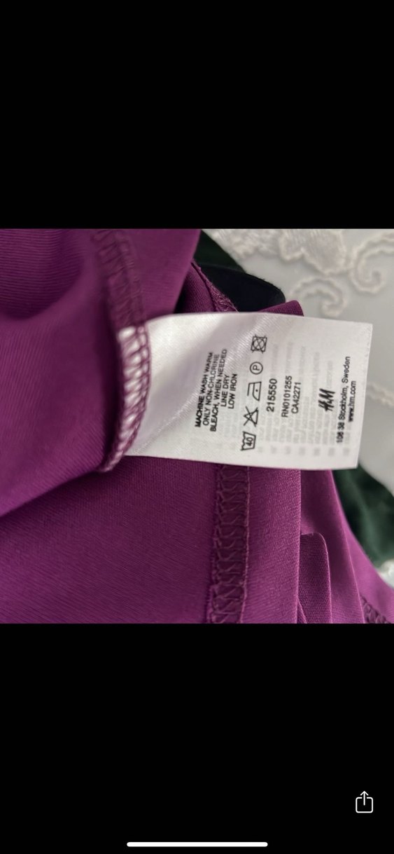 Parlak Mor Drapeli Uzun Abiye Elbise - Görsel 4