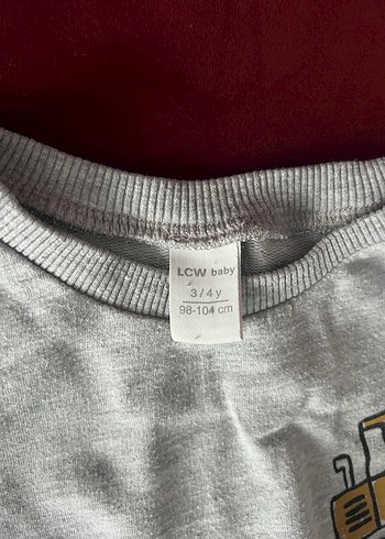  İkili Gri Erkek Çocuk Sweatshirt Uzun Kollu - Görsel 3