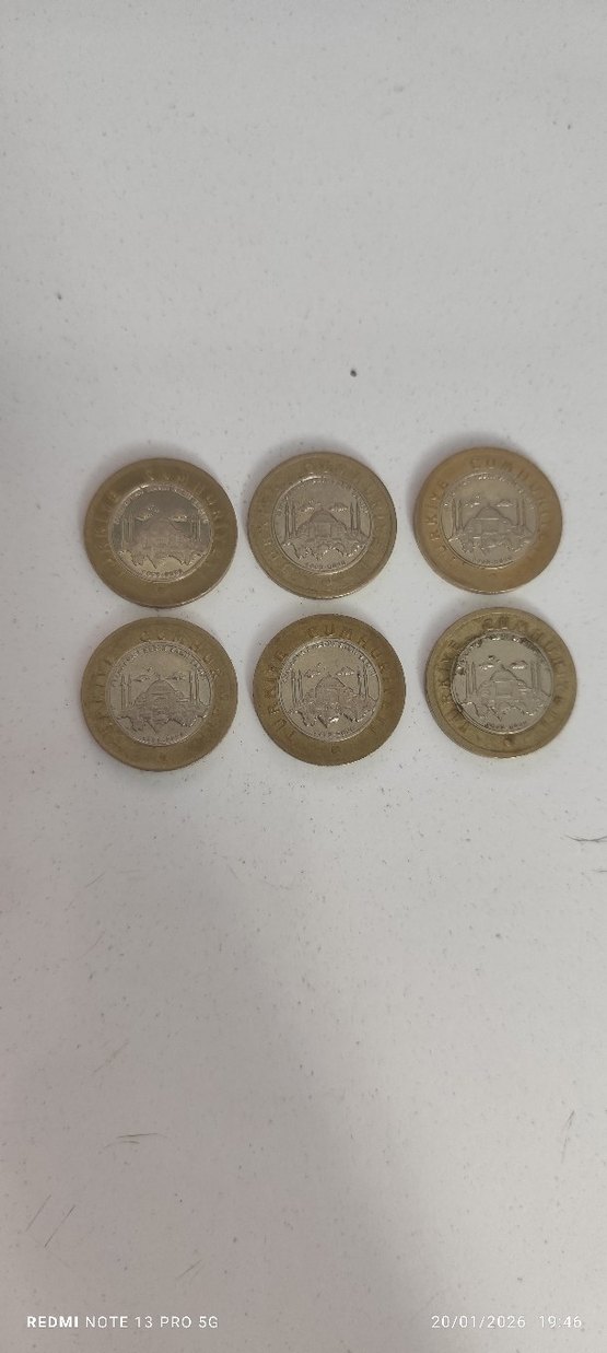 1 tl ve 5tl özel hatıra paraları| 1 & 5 Fiyat açıklamada - Görsel 5