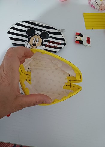  Beden çeşitli Renk Renkli Mickey Mouse Fermuarlı Çocuk Cüzdanları