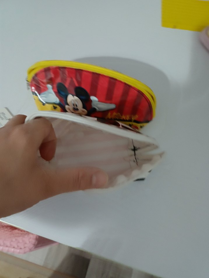 Renkli Mickey Mouse Fermuarlı Çocuk Cüzdanları - Görsel 3