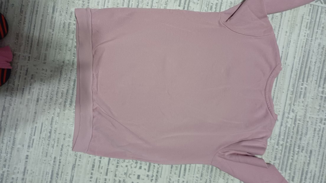 Kız Çocuk Pembe Baskılı Sweatshirt - Görsel 3