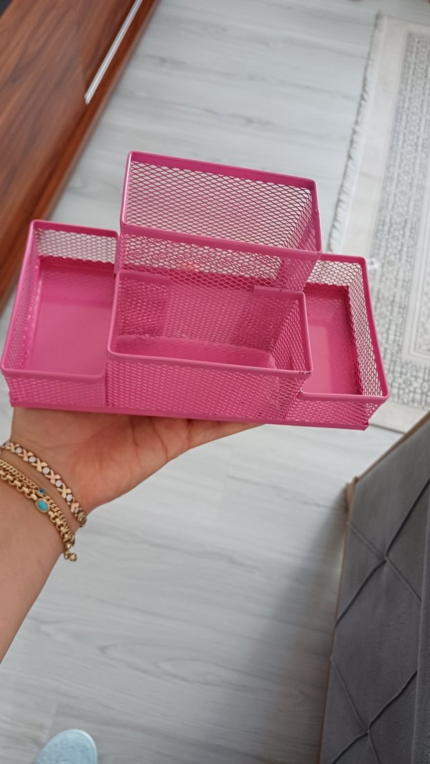 Metal masa üstü kalemlik - Görsel 2