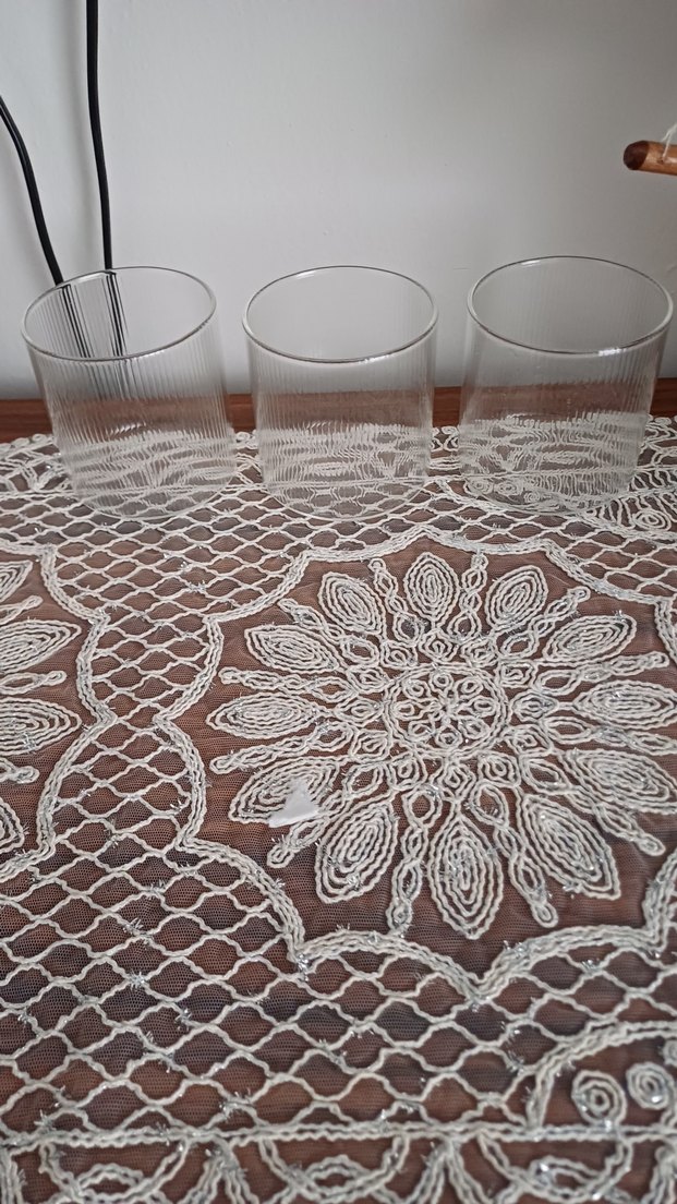 Magnolya 3'lü. bardağı Kabı - Görsel 3