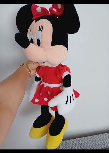Renkli Minnie Mouse Peluş Oyuncak - Görsel 3