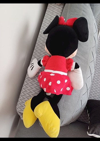 Renkli Minnie Mouse Peluş Oyuncak - Görsel 2