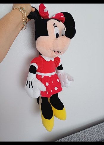 Renkli Minnie Mouse Peluş Oyuncak - Görsel 4