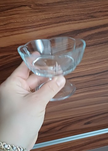 Şeffaf Ayaklı Cam Kase Seti - Görsel 7