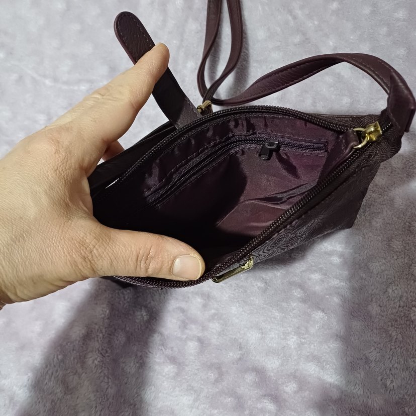 Bayan mor çanta - Görsel 4