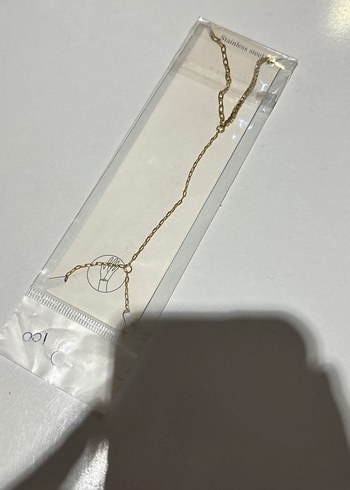 Altın Renk Zincir Detaylı Kadın Vücut Zinciri - Görsel 2