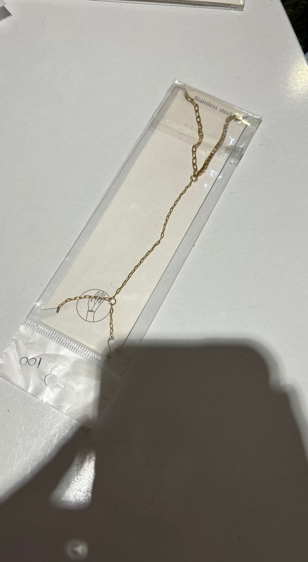 Altın Renk Zincir Detaylı Kadın Vücut Zinciri - Görsel 2