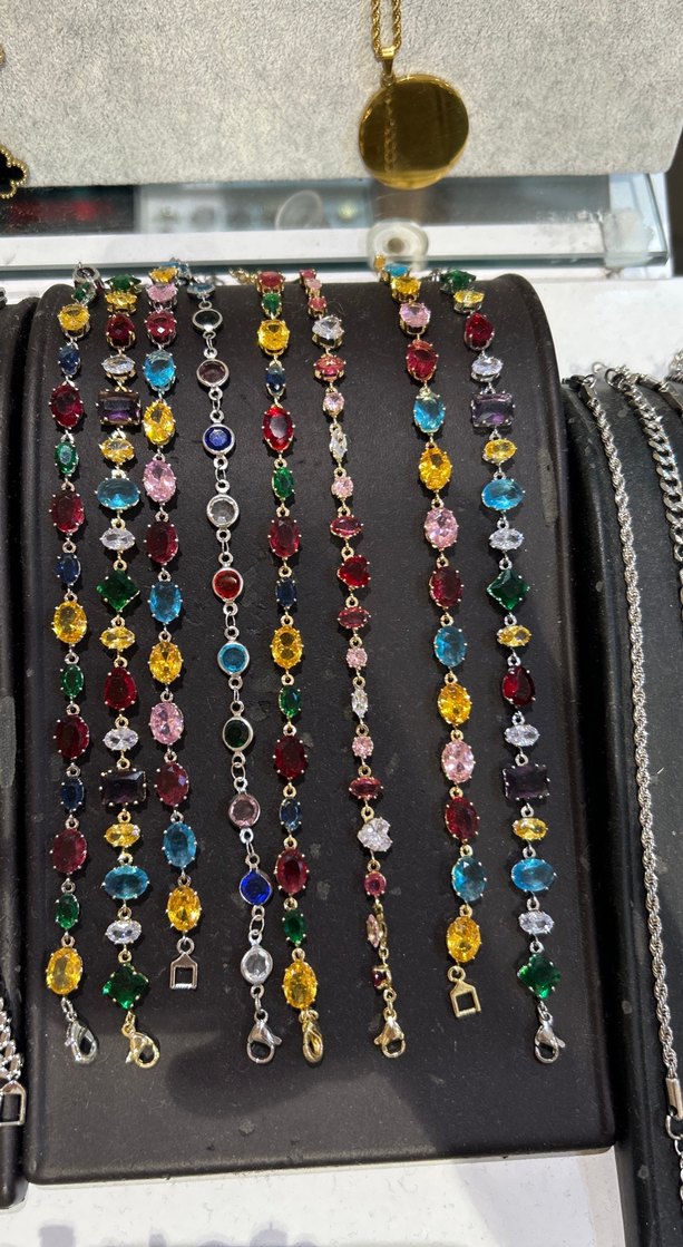 Renkli Payetli Kadın Bileklikler - Görsel 2