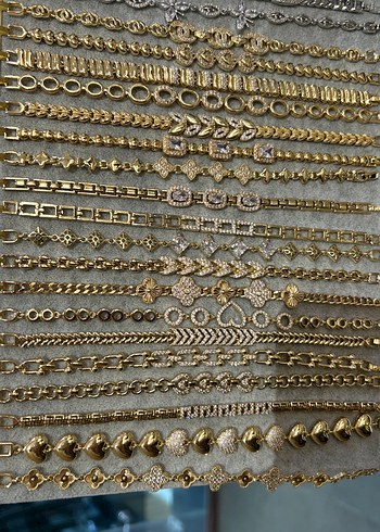 Zincir Detaylı Vintage Kadın Bileklikler - Görsel 4