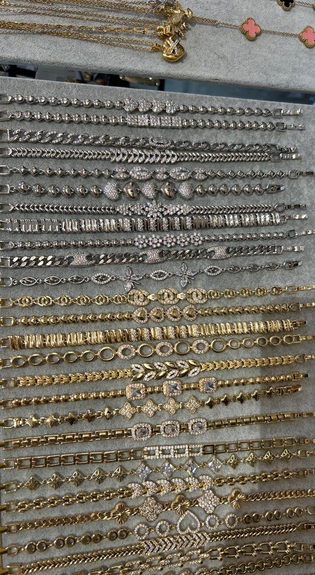 Zincir Detaylı Vintage Kadın Bileklikler - Görsel 5