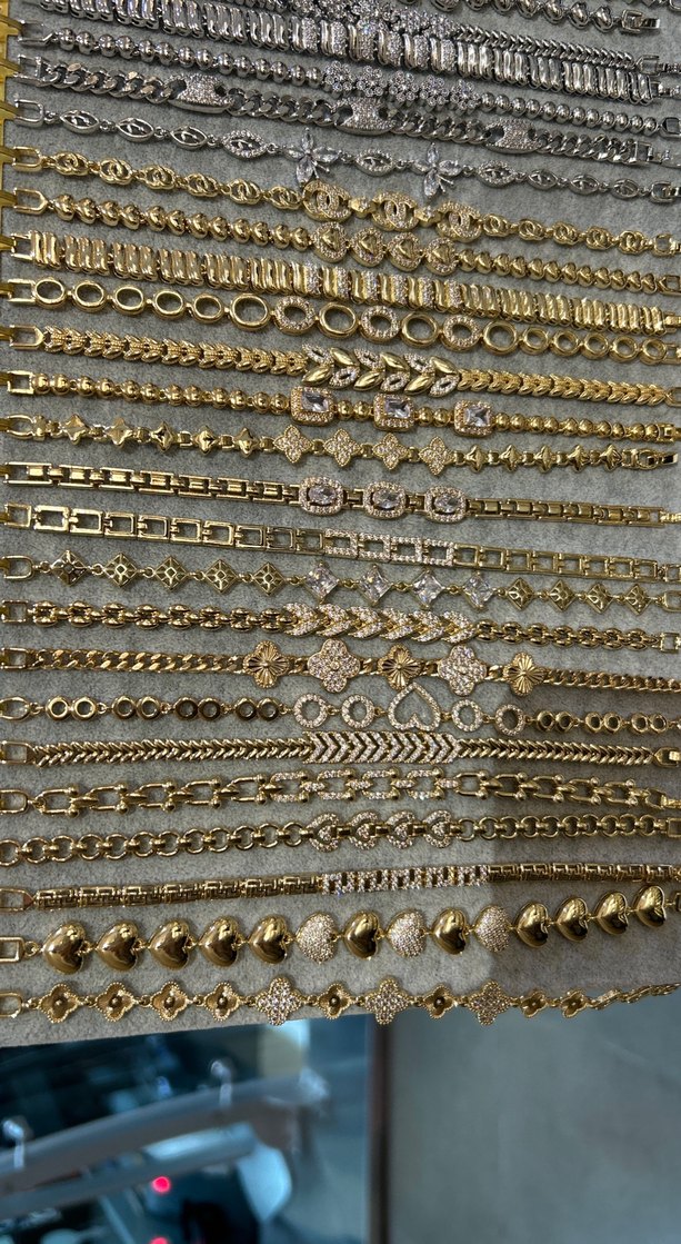 Zincir Detaylı Vintage Kadın Bileklikler - Görsel 4