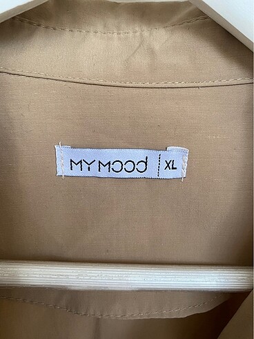 xl Beden ten rengi Renk My Mood Trençkot