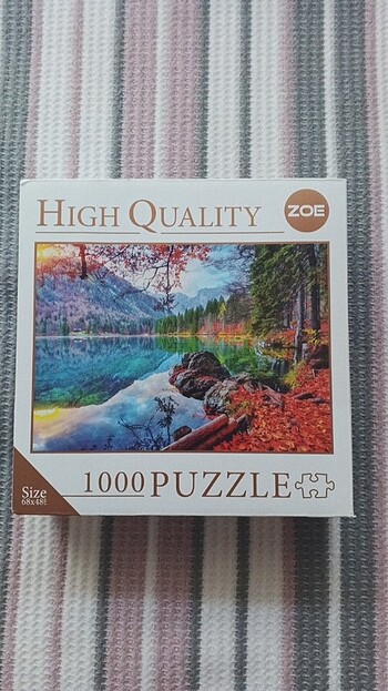 1000 parca Puzzle- Sunset