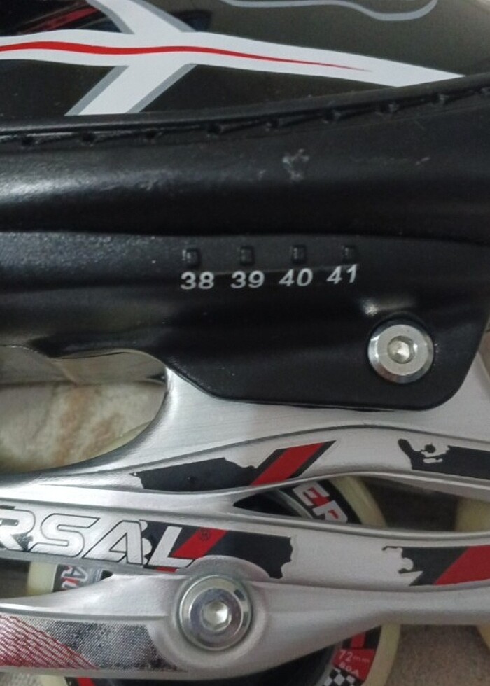 Universal unisex 38-41 numara ayarlamalı paten - Görsel 3