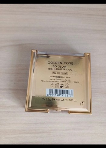 Golden Rose 102 Highlighter - Görsel 3