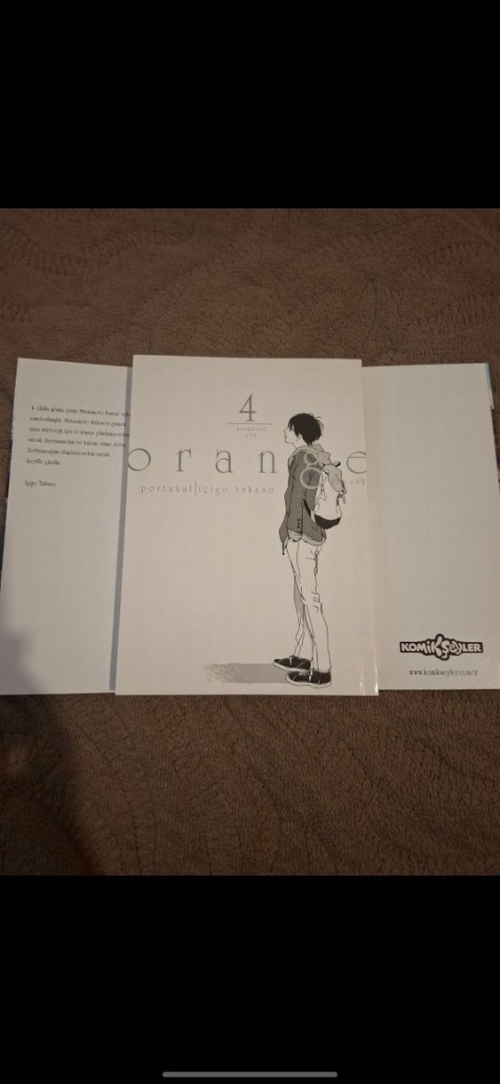 Orange 4. Cilt Manga - Görsel 2