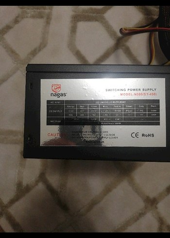 Nagas 350 watt güç kaynağı - Görsel 2