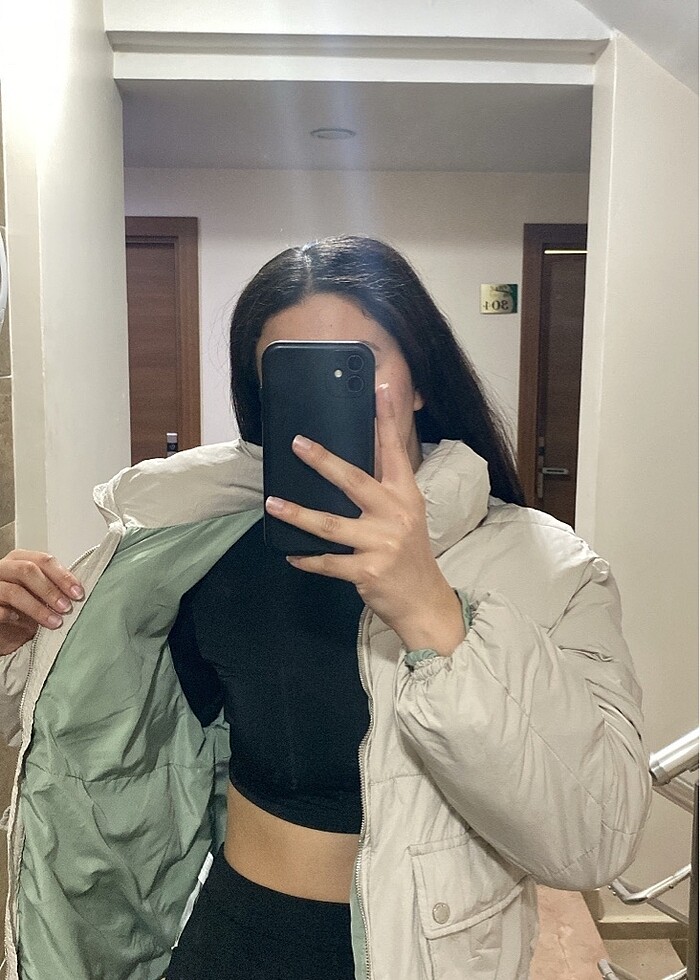 Bershka mont - Görsel 2