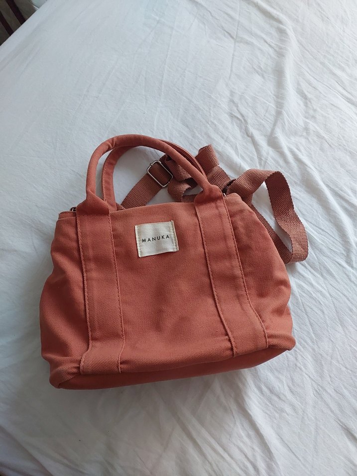 MANUKA Kadın  Çanta şeftali renk - Görsel 2