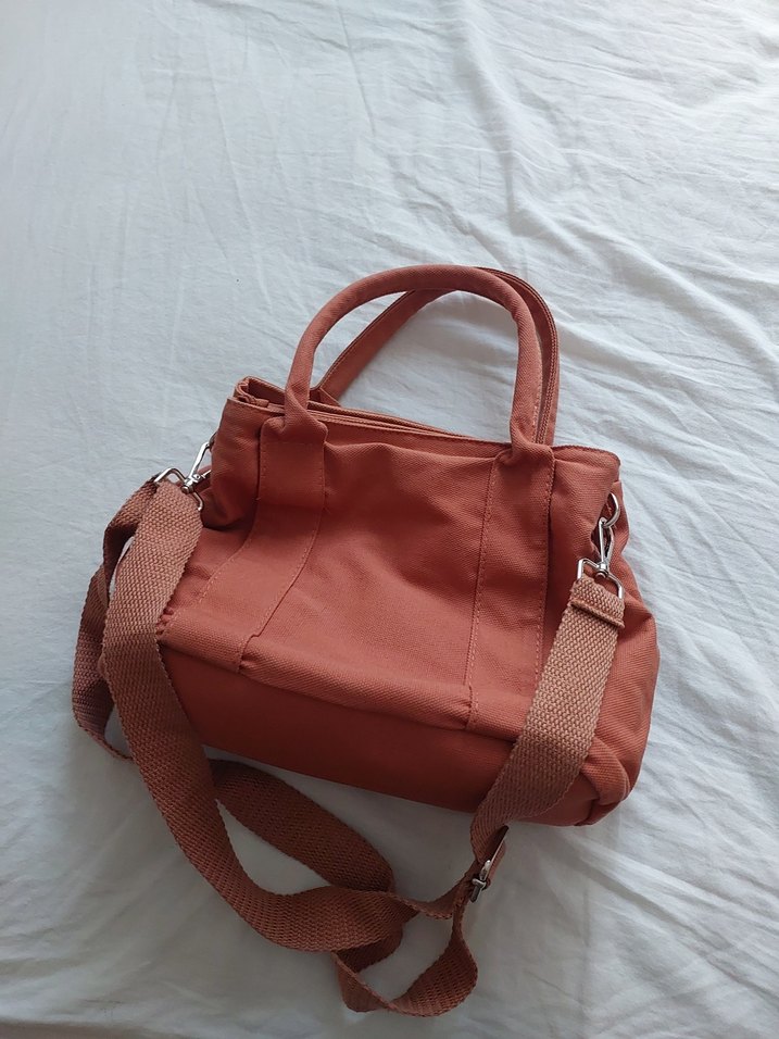 MANUKA Kadın  Çanta şeftali renk - Görsel 3