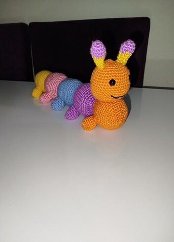 Diğer Amigurumi tırtıl